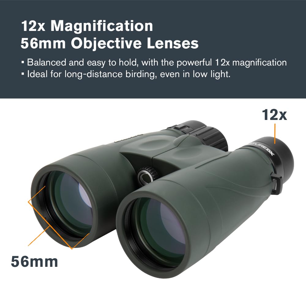Amazon.com : Celestron - Nature DX 12x56 Binoculars – Powerful and